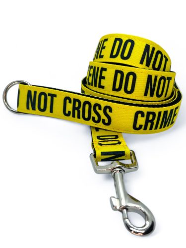 Crime scene do not cross kutya póráz