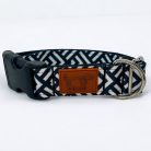 Feketén fehéren kutya nyakörv