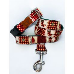 Gombocska kutya nyakörv és póráz szett