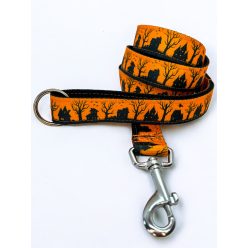 Halloweeni utca kutya póráz