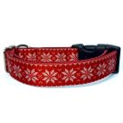 Karácsonyi Pulcsi kutya nyakörv és póráz szett