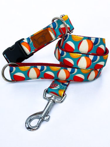 Laszti kutya nyakörv és póráz szett