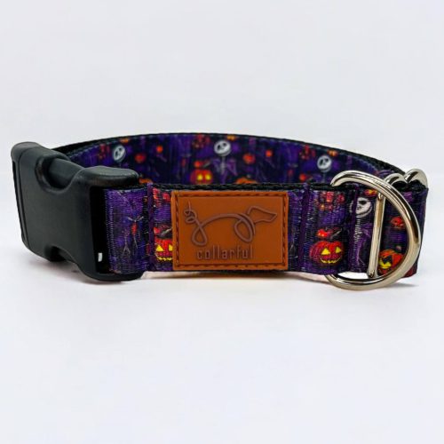 Rosszcsont Lidérc kutya nyakörv és póráz szett