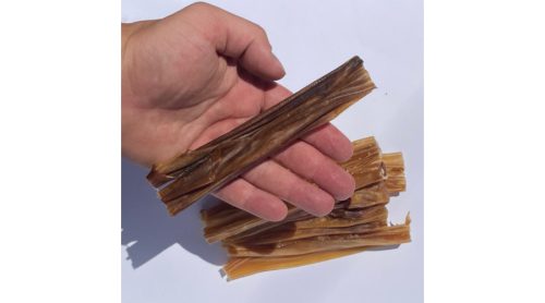 Szárított kecskebőr kutyáknak 100 g (szagtalan)